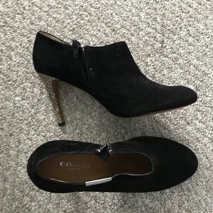 Coach Suede Booties